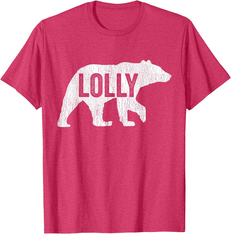 Matching Family Bear by Foxio Lolly Bear Matching Family Camping Bear Funny Lolly T-Shirt - Red Heather
