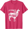 Como Se Llama T-Shirt - Red Heather