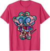 Voodoo Teddy Bear by - Sugar Kai Pastel Goth Two Headed Teddy Bear Voodoo Doll For Men T-Shirt - Red Heather