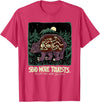 Send more tourists the last ones were delicious bear T-Shirt - Red Heather