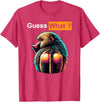Humor Baboon Costumes Guess What Baboon Butt T-Shirt - Red Heather