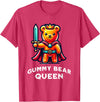 Gummy Bear Funny Quote Gummy Bear Queen Funny Gummy Bear Lovers Saying Illustration T-Shirt - Red Heather