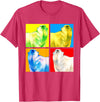 Arctic Animal Polar Bear Gifts Polar Bear Animal Lover Arctic Animal Pop Art Polar Bear T-Shirt - Red Heather