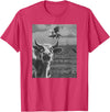 When Pigs Fly Pig Lover Designs Apparel Gifts Cow Selfie With Flying Pigs Fly Funny Gift for Men Women Kid T-Shirt - Red Heather