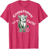 Funny Animal Quotes Co Sometimes I Just Be Fartin - Humorous Cow Fart Quote T-Shirt - Red Heather