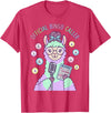 Cute Bingo Caller Activity Staff Gear Official Bingo Caller Llama Funny Activity Director Alpaca T-Shirt - Red Heather