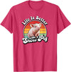Funny Girls Piggy Mom Farm Gift T Shirts & Hoodies Mens Womens Retro Vintage Life Is Better Cute Show Pig Lover T-Shirt - Red Heather