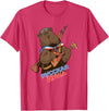 Russian Language Bear Clothing Funny Traditional Russian Bear Russian Soul T-Shirt - Red Heather