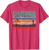 Birding & Bird Lover Shirts Retro Birding Bird Watching Bird Watcher Birder T-Shirt Small - Red Heather