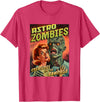 Last Gasp Graphics Astro Zombies 1950s Horror Comic Cover T-Shirt - Red Heather