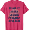 Human Costume Halloween Halloween This is My Human Costume I'm Really A Pop Tart T-Shirt - Red Heather