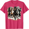 Funny Horse Riding lover Horses Riding Cute Horse Lover T-Shirt - Red Heather