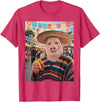 Pig John Pork Mexico Meme John Pork Funny Pig Man Mexican Fiesta Cinco de Mayo Taco T-Shirt - Red Heather
