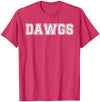 Dawgs T-Shirt - Burgundy
