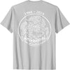 Year Of The Fire Horse 1966 2026 (On Back) 1966 2026 Year of The Fire Horse Chinese Zodiac T-Shirt - Silver Grey