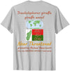 ETCreations Giraffe Weevil T-Shirt - size chart