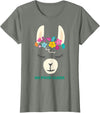 Llama Shirts & Alpaca Gifts No Prob Llama Christmas Women Kids Girls Birthday T-Shirt - Olive Heather