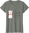 Cute This Is My Llama Pajama Shirt Gifts Womens & Kids This is My Llama Pajama Shirt Cute Alpaca Gift T-Shirt - Olive Heather