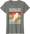 Humor Guinea Pig Design Piggy Design for your Guinea Pig Grandma T-Shirt - Olive Heather
