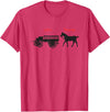 timamerine. Cart in front of the horse T-Shirt - Red Heather