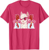 Llama Gifts & Accessories Chicken Llama Cool Alpaca - Lamaist Animal Llama T-Shirt - Red Heather