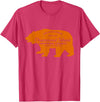 Crane Street Design Drummond Island Bear - T T-Shirt - Red Heather