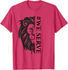 Lions international We Serve Lions outfits We Serve Lions Vintage Lions Club International T-Shirt - Red Heather