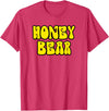 Classic 70's Retro Vintage Hippie Honey Designer Classic 70s Retro Vintage Hippie Honey Bear T-Shirt T-Shirt - Red Heather