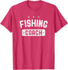 Fishing Coach Clothing Fishing Coach Vintage Fishing T-Shirt - Red Heather