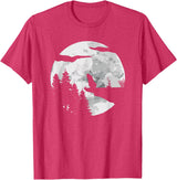 Guinea Pig Gifts & Accessories Guinea Pig Pet - Full Moon Guinea Pig T-Shirt - Red Heather