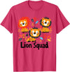 Lion Design for Lion Lovers Lion Squad Design for Lion Lover Stuff | Cool Lion T-Shirt - Red Heather
