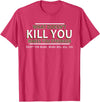 CyberCPU What Doesn't Kill You Makes You Stronger (Except Bears) T-Shirt - Red Heather