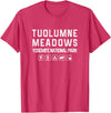 California Shirts Tuolumne Meadows, Yosemite Outdoor T-shirt T-Shirt - Red Heather