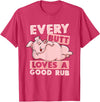 BCC BBQ Shirts & Barbecue Grill Master Gifts BBQ Pig Grill Shirt Chef Barbecue Pulled Pork Steak BBQ T-Shirt - Red Heather