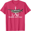 T-shirts 4You Paddlefish Hookin Ain't Easy fishing shirt T-Shirt - Red Heather