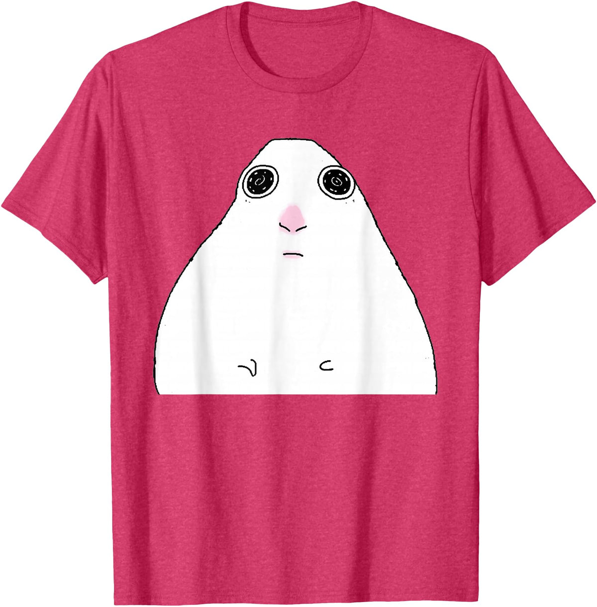 Hamster Reaction T-Shirt - Red Heather