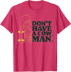 The Simpsons Dont Have a Cow, Man Bart Simpson Skateboard T-Shirt - Red Heather