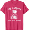 My Flabbers Bear, Bear Funny, Gasted Bear Flabbers My Flabbers Have Been Gasted, Funny Graphic, Bear Art Cute T-Shirt - Red Heather