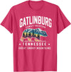 Gatlinburg Family Vacation Tees Family Vacation Mountains Gatlinburg Tennessee Bear Souvenir T-Shirt - Red Heather