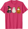 Funny Halloween Guinea Pig Costume Guinea Pig Halloween Ghost Pumpkin Funny Guinea Pig Women T-Shirt - Red Heather