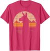 Llama Alpaca - Retro 70s 80s - Birthday Llama Alpaca - Retro 70s 80s Graphic Vintage Men Women T-Shirt - Red Heather