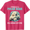 Polar Bears Polar Bear Lovers Shop Polar Bears Polar Bear T-Shirt - Red Heather