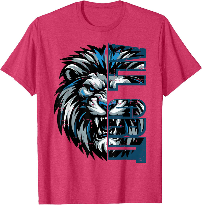 Lion Shirts For Men Women Kids Gifts Lion Women Kids Boys Girls Men Youth Teen T-Shirt - Red Heather