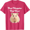 Best Hamster Dad Ever - Hamsters T-Shirt - Red Heather