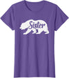 Matching Family Bear Gifts Sister Bear To Go With Mama and Papa Bear T-Shirt - Purple Heather