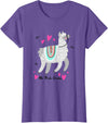 No Prob Llama - Funny Llama Alpaca Lover T-Shirt Gift Tshirt T-Shirt - Purple Heather