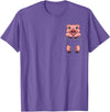 Pig Gift Pig Lover Stuff & Pig Novelty Accessories Cool Pig Art For Men Women Farm Animal Piggy Pork Pig Lovers T-Shirt - Purple Heather