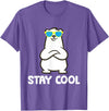 Cute Polar Bear Gifts And Tees Polar Bear Arctic - Stay Cool T-Shirt - Purple Heather