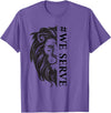 Lions international We Serve Lions outfits We Serve Lions Vintage Lions Club International T-Shirt - Purple Heather