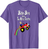 Strange Planet Apparel Bubby Bear and the Magic Tractor T-Shirt - Purple Heather